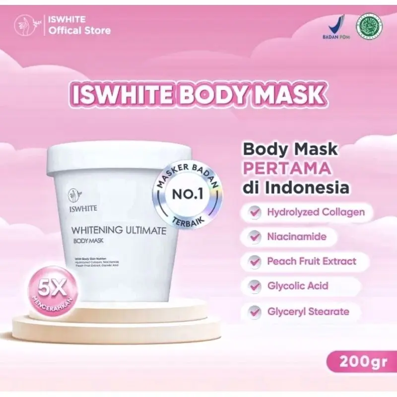 YF BEAUTY Iswhite Whitening Ultimate Body Mask 200GR 1