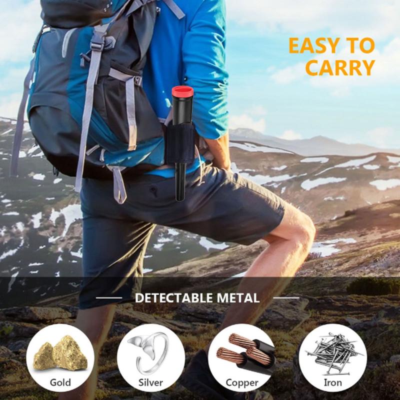 Product Introduction of MD-770 Metal Detector Handheld IP66 Waterproof Treasure Finder Pinpoint High Sensitivity Metal Finder 53