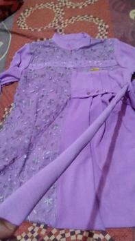 Product Review of Sania Dress by Mikhayla.Collection Swaroski Crinkle Sutra Pesta Remaja Wanita Muslim Airflow Kondangan Mewah Lebaran from D**5 1