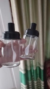 Product Review of Botol Bumbu Dapur Kaca Tempat Penyimpanan Bumbu + Sendok Serbaguna from s** s**h 0