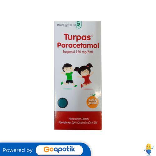TURPAS 120 MG/5 ML SYRUP RASA JERUK 60 ML