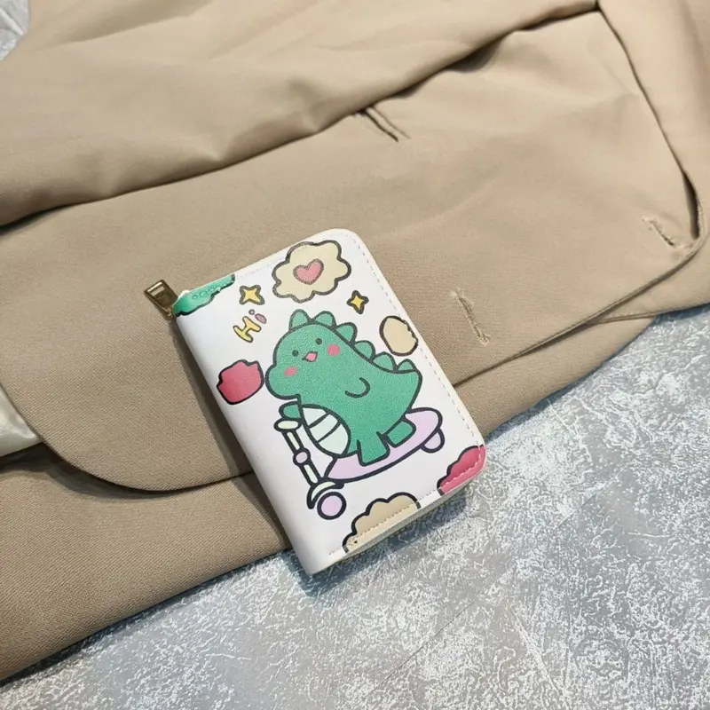 Ví nữ ngắn mini cầm tay nhiều ngăn giá rẻ nhỏ gọn bỏ túi thời trang hàn quốc cute dễ thương VN115 4