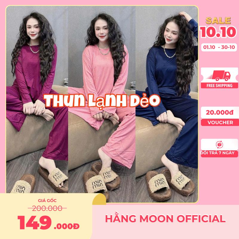 Set Bộ Ủ Kem Suông Thun Lạnh Dẻo Bigsize 45 - 85Kg Women