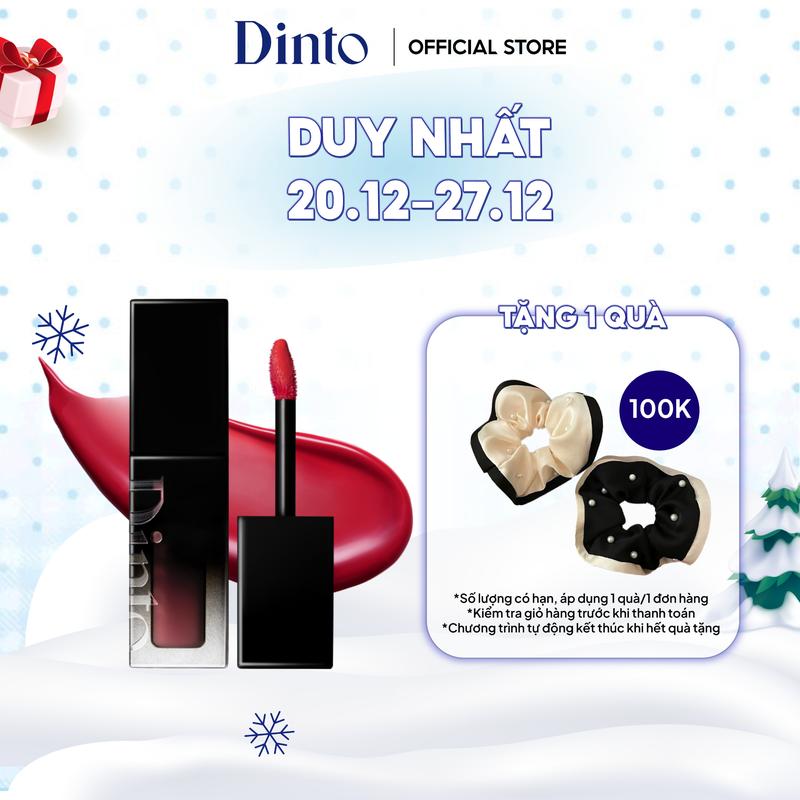  Son Tint Bóng Thuần Chay DINTO Blur-Glowy Lip Tint 30 màu 3,5gam 