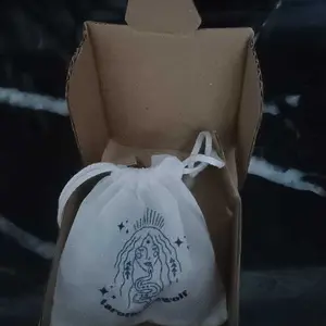 Tarotbythewolf - Crystal Set with Pouch - Set Kristal Asli Batu Alam