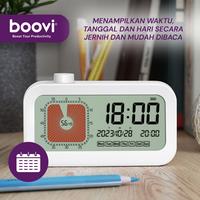 Gambar BOOVI JD015 Jam Digital LED Pomodoro Knob Timer Kalender Hari Alarm Multifungsi dari Boovi Official Kota Administrasi Jakarta Barat 2 Tokopedia