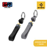 Gambar Exthetic Keychain USB 4.0 40Gbps USB C to Type C 8K PD 240W 5A Data Cable / Kabel Data / Thunderbolt - EK12 - GREY dari EAONLINE Kota Administrasi Jakarta Barat 1 Tokopedia