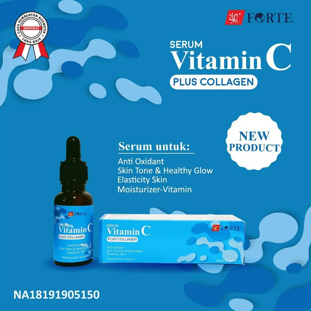 SYB SERUM VITAMIN C PLUS COLLAGEN - BPOM
