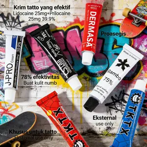 Salep Tato 78% Numbing Cream untuk Eyebrow Lip Tattooing Permanent Makeup Efektif Aman Anesthetic Cream Antiinflamasi Mencegah Infeksi  Mencerahkan Bibir