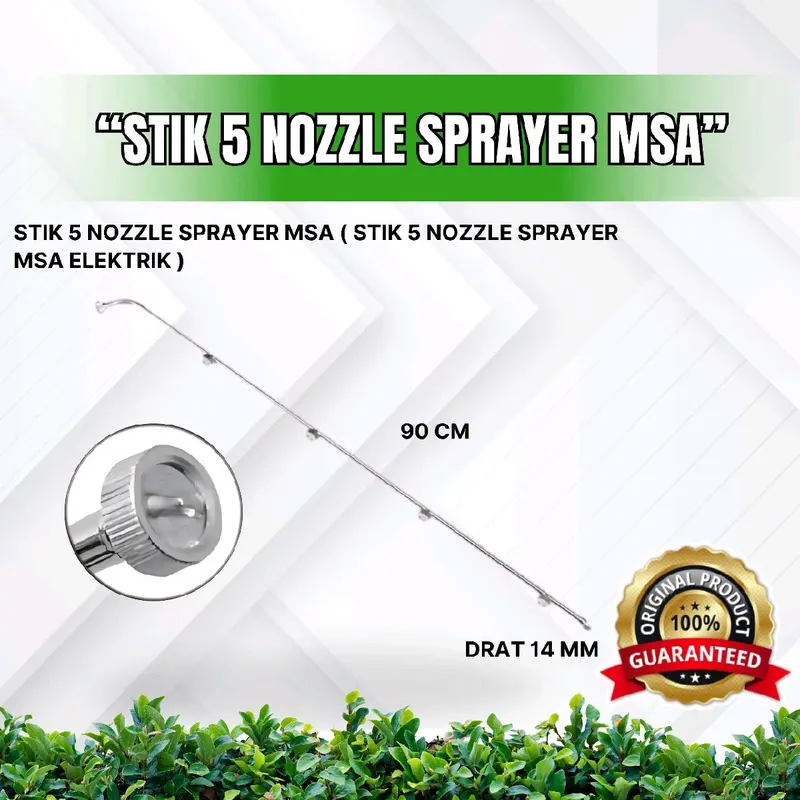 STIK 5 NOZZLE SPRAYER MSA 90 CM ( stik 5 nozzle 90cm sprayer msa elektrik ) 1