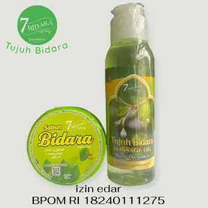 Minyak urut bidara bonus sabun 1 ruqyah/ asli merek 7bidara Terapi