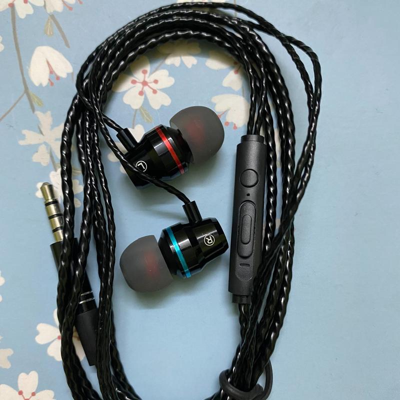 Tai nghe nhét tai thời trang chơi game nghe nhạc có bass có mic jack 3.5mm cho các đòng điện thoại máy tính bảng pc earphones