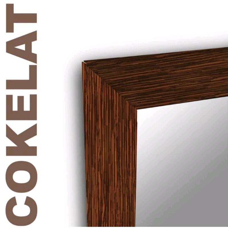 Kaca Cermin Standing Mirror Cermin Berdiri Minimalis Full Body 35x127cm Mirror Kaca Dinding 5