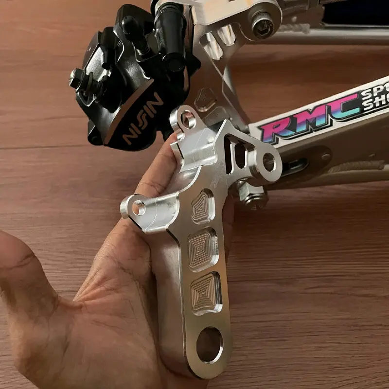 Breket kaliper nissin samurai 2piston Rcb E series bagian belakang Ninja R ninja ss / Breket kaliper belakang Ninja R / ninja ss kaliper nissin samurai 2p 1