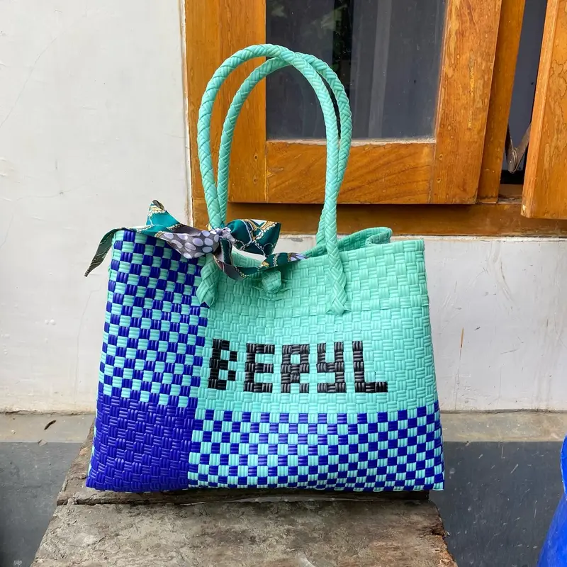 Tas Anyaman Wanita Jally Premium XL Muat 10kg Bisa Tambah Nama 0