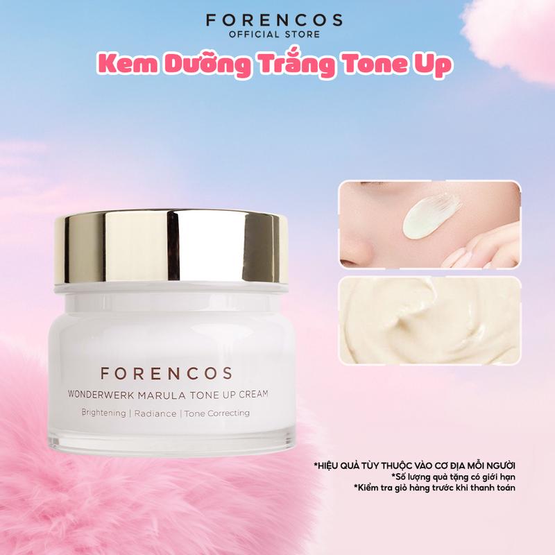 Kem dưỡng ẩm ban ngày nâng tone makeup Forencos wonderwerk marula tone up Chăm Sóc Da Nữ