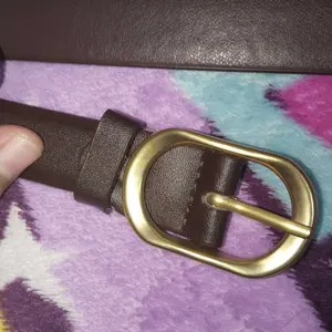 Ikat Pinggang Wanita Kulit PU Leather Gaya Retro Vintage Kekinian Fashion Woman Belt