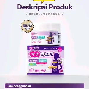 Oxyelle Gel Herbal Hangat - Memperlancar Haid