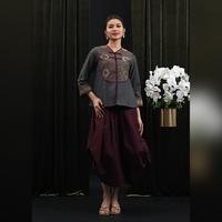 Gambar NONA RARA - Rozegain Skirt Basic P0525, Rok batik wanita modern - ALL SIZE dari Nona Rara Batik Kota Administrasi Jakarta Timur 5 Tokopedia