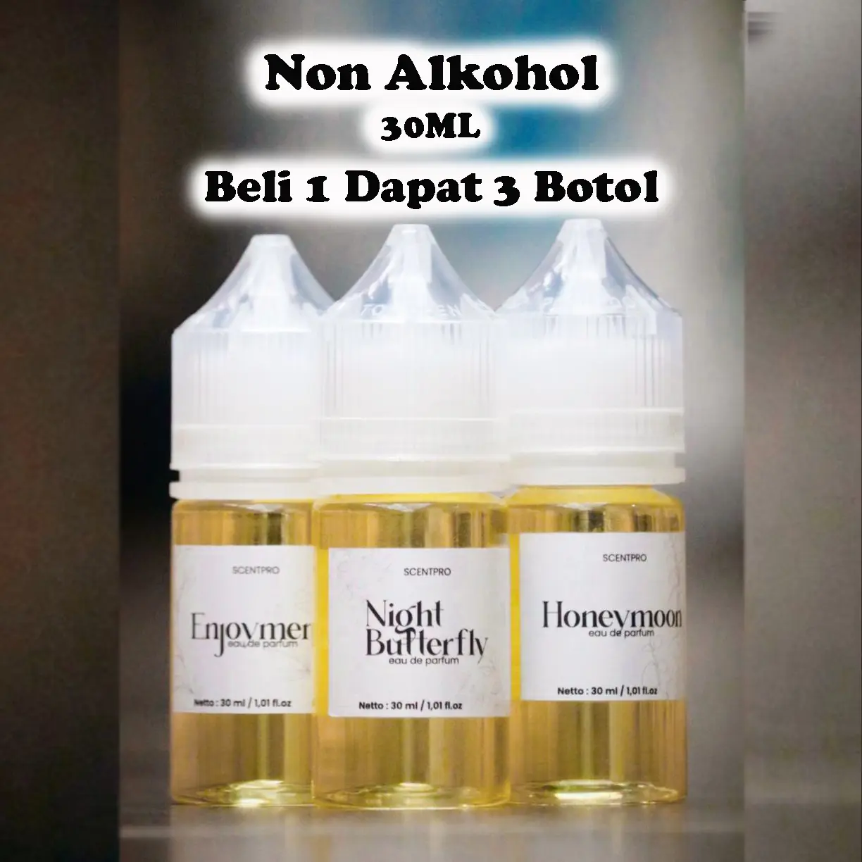 BELI 1 DAPAT 3 PAKET GIFT SERIES NON ALKOHOL EAU DE PARFUME BPOM PRIA WANITA UNISEX Wanginya Perfume