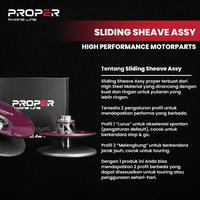 Gambar PROPER RACING LINE SLIDING SHEAVE HONDA VARIO 160 PULLY BELAKANG dari Proper Racing Line Kota Administrasi Jakarta Utara 2 Tokopedia