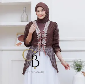 Rompi Lepas Wiza Dress  Outer Saja Atau Rok saja Camelbusana Gamis Muslim Wanita Pesta Kondangan Terbaru Ramadhan Brokat