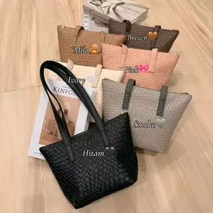 DIANA TOTEBAG TIKAR TERLARIS Dengan Pilihan Warna Milo Brown Pink Ivory Smoke Hitam Tas Tangan Wanita Stylish