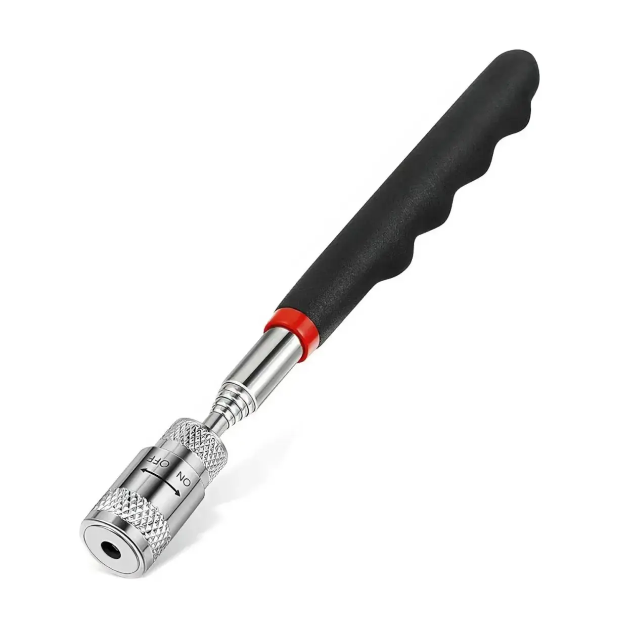 Kit Alat Pengambil Magnetik, Tongkat Teleskopik Magnet LED, Alat Pengambil Benda Kecil untuk Bengkel