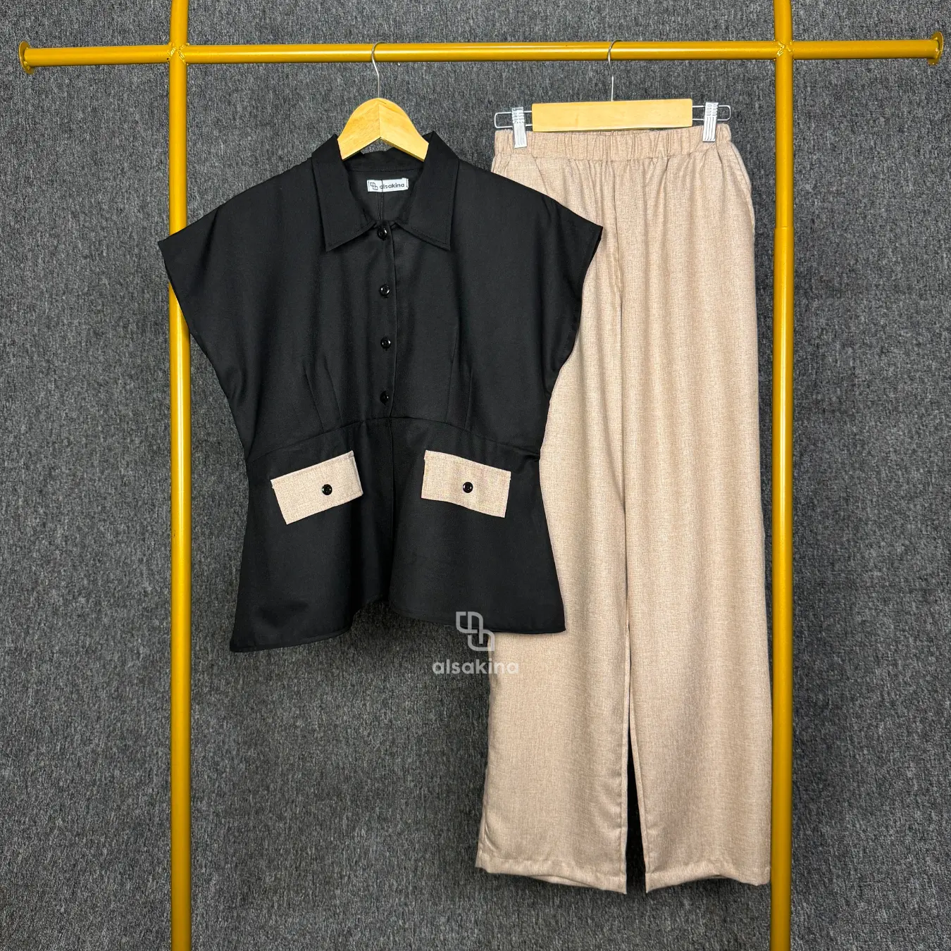 Zinnia One Set - Setelan Wanita - Setelan Kekinian - One Set Wanita Kekinian - Setelan Celana