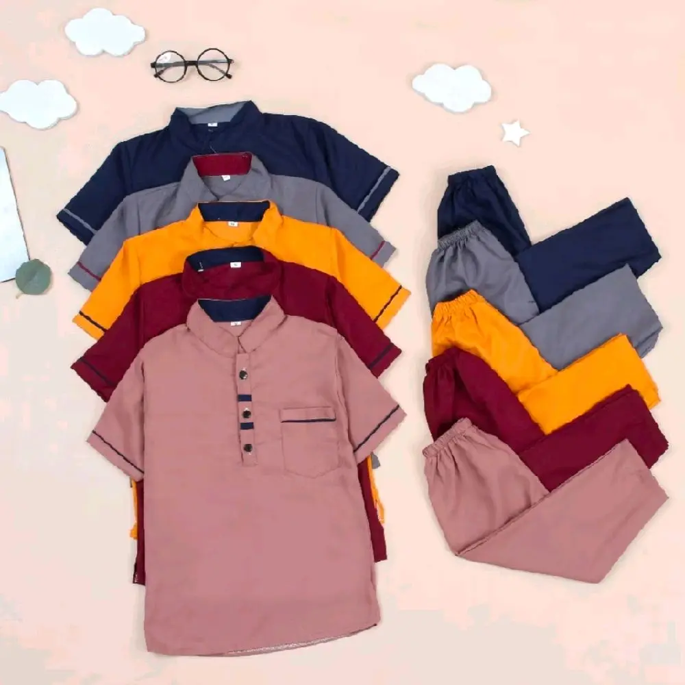 SETELAN ANAK KOKO TERBARU TERLARIS BANGET TERMURAH Baju Muslim Fashion Fyp Kurta