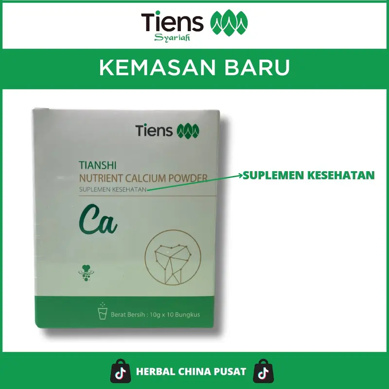 Tianshi Nutrient High Calcium Powder - Kalsium Tiens Untuk Remaja dan Dewasa 1