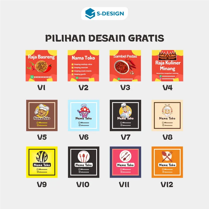 STIKER BEKUALITAS TINGGI SDESAIN / STIKER / STICKER / LABEL / STIKER LABEL / STIKER CUSTOM / STIKER TERBAIK 1