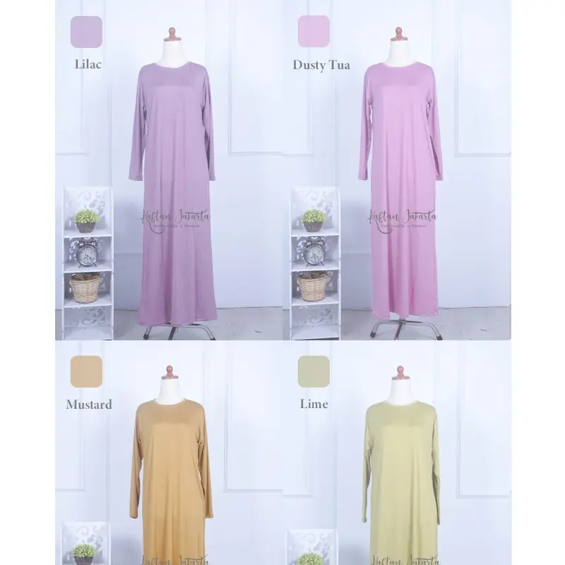 Kaftan Jakarta - Inner Manset Dalaman Kaftan Model Dress Strech Lentur Fit to Jumbo 7