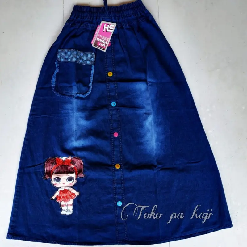 ROK JEANS ANAK ANAK LOL LED USIA 4 NSAMPAI 12 TAHUNAN 1