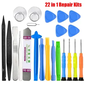 22-In-1 Mobile Phone Repair Tool Kit - Multi-Function Disassemble Set, Anti-Skid Screwdriver for iPhone - 22 in 1