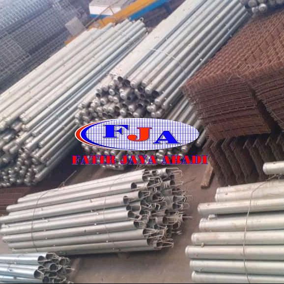 Tiang Pagar Brc Tinggi 120 cm Hot Dip Galvanis - Harga Murah 8