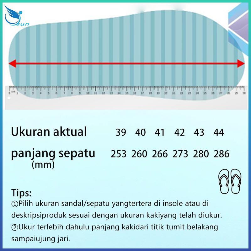 Product Introduction of sandal pria sandal selop pria original sandal laki laki dewasa sandal slip on aesthetic sandal cowok branded sandal jepit sepatu slip pria 0