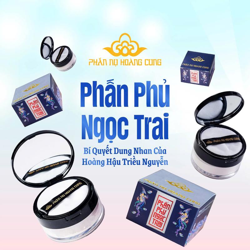   FS  Phấn Phủ Bột Mỏng Nhẹ Kiềm Dầu Che Khuyết Điểm Thành Phần Bột Ngọc Trai Nguyên Chất Giữ Lớp Nền Bền Màu Lâu Trôi Phấn Nụ Hoàng Cung 25g 