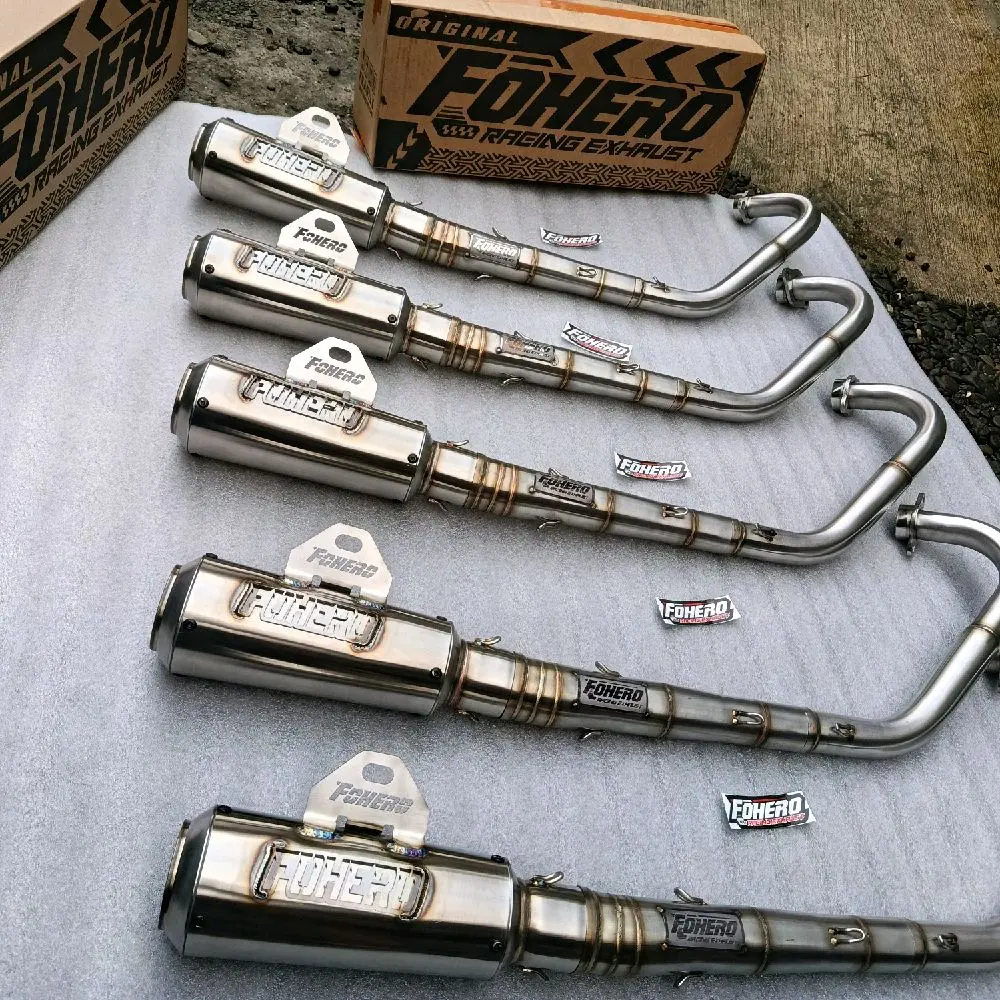 Knalpot MX KING,MX NEW,MX OLD,SONIC,SUPRA GTR. PROSTREET model Freeflow/lurus. original FOHERO
