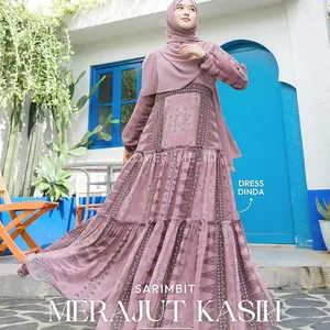 MERAJUT KASIH COVERME - HIJAB PASHMINA KHIMAR BAHAN BABY DOLL CERUTY
