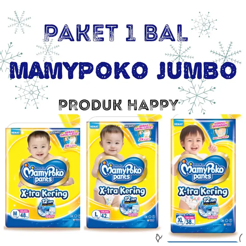( 1 BAL ) PROMO MAMYPOKO JUMBO / MAMYPOKO ULTRA JUMBO 0