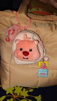 Product Review of SP - Pouch Coin Gantungan Tas Loopy Pink from z**_ 0