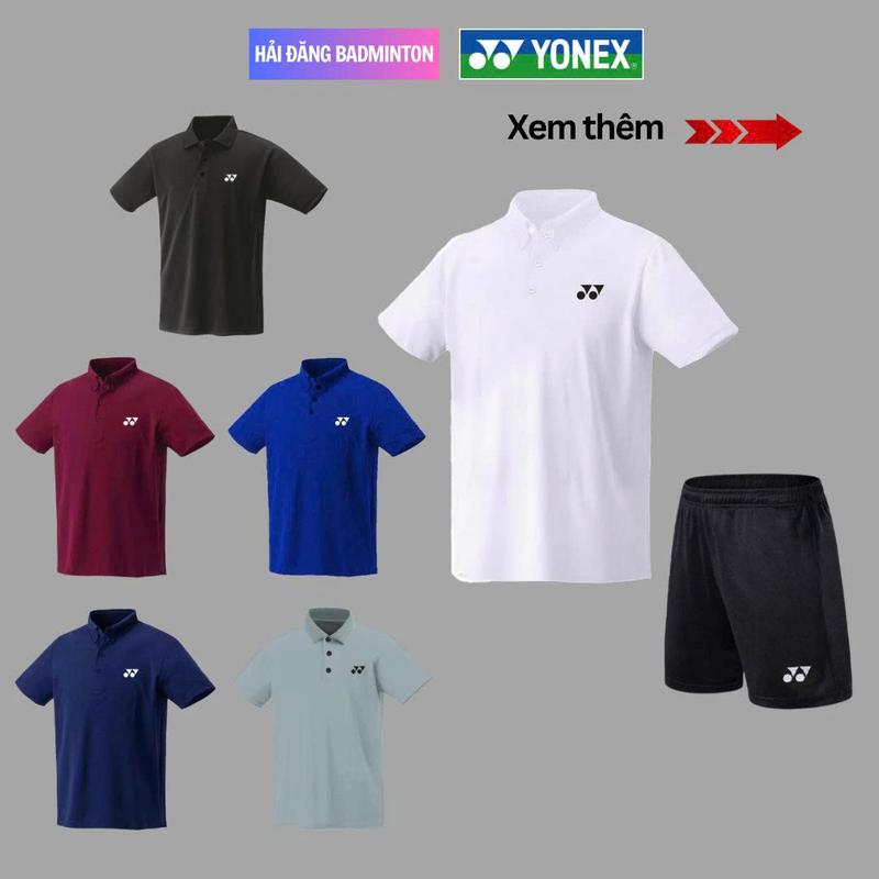 Áo Polo cầu lông sử dụng trong tập luyện và thi đấu cầu lông