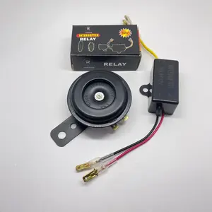 PAKET KLAKSON STANDAR BEBEK DAN MATIC 12 VOLT HORN UNIVERSAL PLUS RELAY KLAKSON PUTUS PUTUS 12 VOLT UNIVERSAL