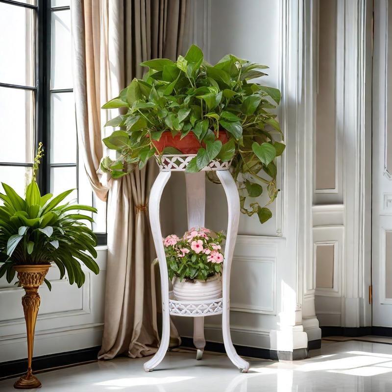Potted Plants Shelf Flower Rack Flower Stand Flower Pot Rack - TikTok ...