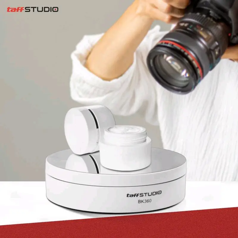 TaffSTUDIO Rotating Display Stand BK360 - Alas Putar Fotografi Profesional Holder 3