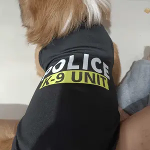 Baju Anjing Polisi & BNN Unit – Kostum K-9 Gagah & Keren, Cocok Buat Anjing Pelacak dan Fashion Pet Hero