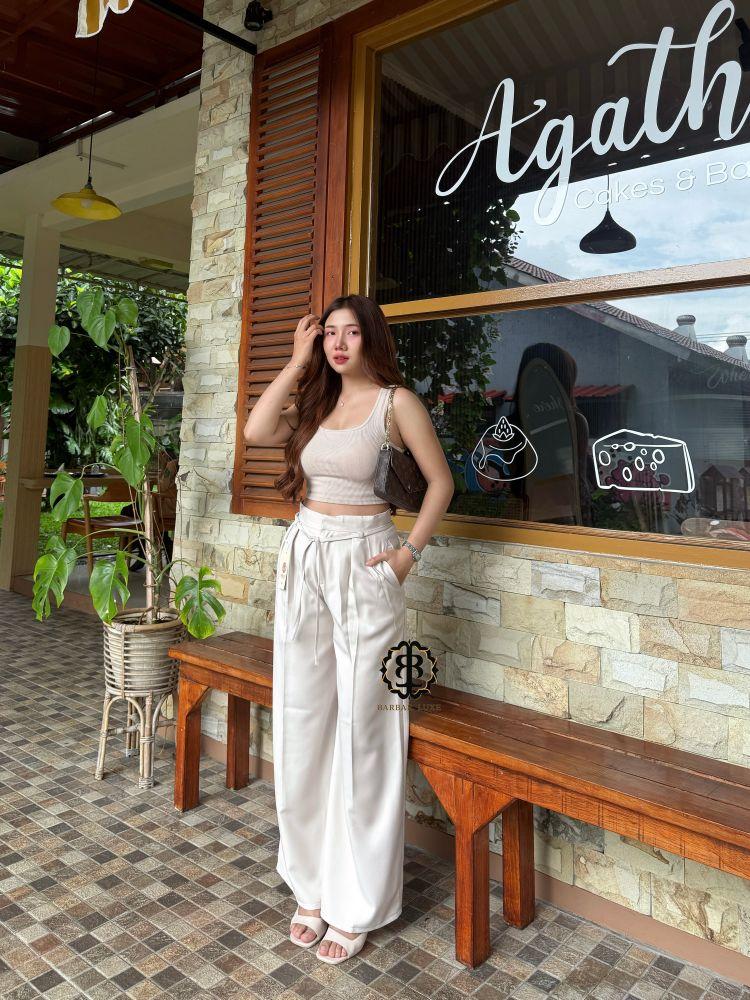 Arumi Pants - Celana Panjang Wanita Highwaist Korean Style- Adem Nyaman