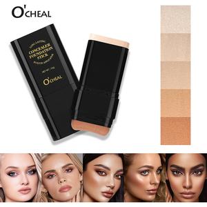 Base en Barra de Maquillaje Impermeable y de Larga Duración, Base de Maquillaje de Acabado Natural y Ligero, Perfecta para Uso Diario y Ocasiones Especiales
