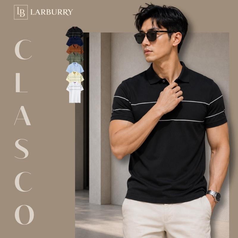 Áo polo nam LARBURRY thương hiệu CLASCO, thiết kế cổ đứng, được làm từ vải CVC Diamond.,thông thường,maroon,áo polo,đơn giản hiện đại,đỏ và tím,thời trang thể thao,đen và xanh lá,đẹp,đen vàng,tay_nam,ưu điểm,đ,đen- xám,áo c,đồ,ấm,đa d,sinh ,aothunnam,coco
